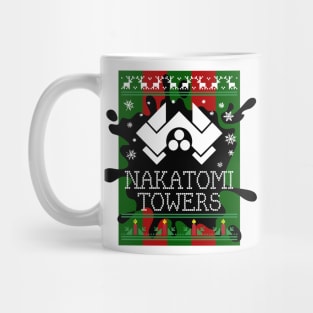 Die Hard Nakatomi Towers Christmas Mug